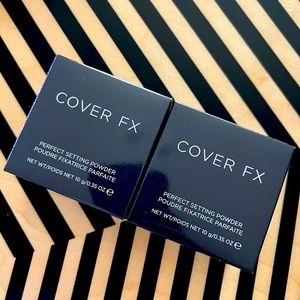 CoverFX Perfect Setting Powder - Light! BRAND NEW! Set of 2